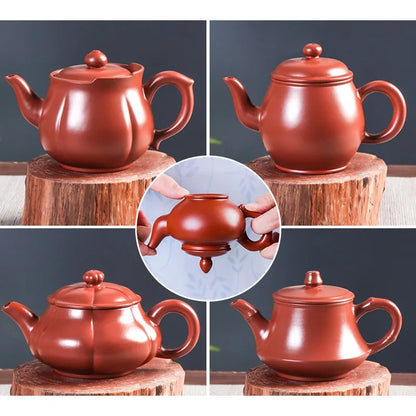 Authentic Tea Pot Drinkware Purple Clay Teapot Kettle Raw Ore Chinese Handmade Teaware Tie Guanyin Tea Ceremony