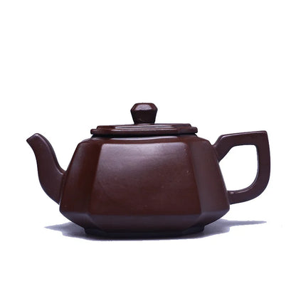 Authentic Teapot Yixing Purple Clay Tea Pot Infuser Handmade Kettle 220ml Kung Fu Tea Set Hanfang Chinese Ceremony Gift