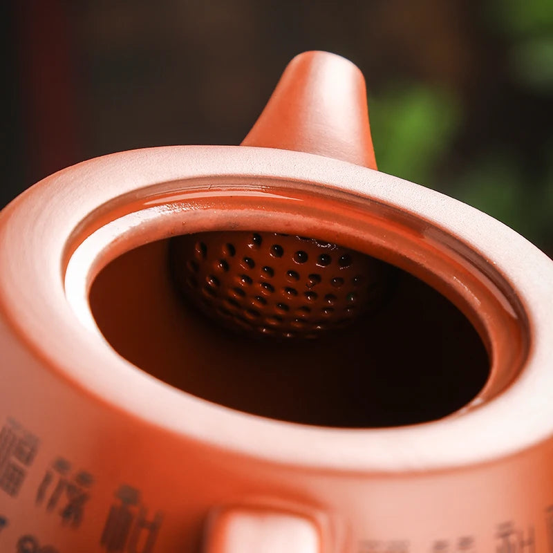 Authentic Yixing Handmade Teapot, Single Teapot, Kungfu Tea Set, Household, Large and Small Capacity Xishi Pot
