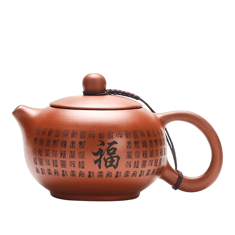 Authentic Yixing Handmade Teapot, Single Teapot, Kungfu Tea Set, Household, Large and Small Capacity Xishi Pot
