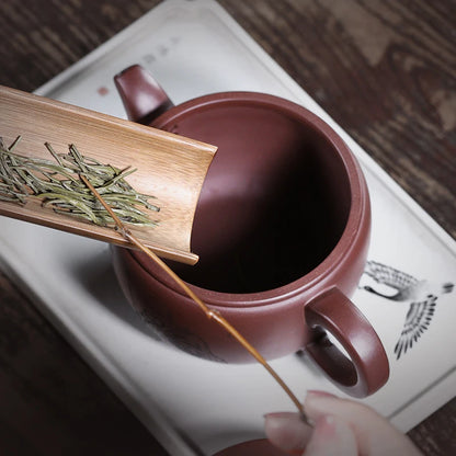 Authentic Yixing Purple Clay Pot Raw Ore Purple Clay Pure Handmade Large Capacity Famous Dai Chengguang Hanwa Kombucha Pot Sets