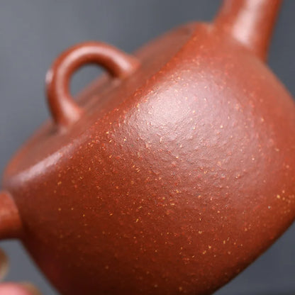 Authentic Yixing Purple Clay Teapot Famous Handmade Boutique Small Capacity Tea Pot Kettle Chinese Zisha Kungfu Tea Set 120ml