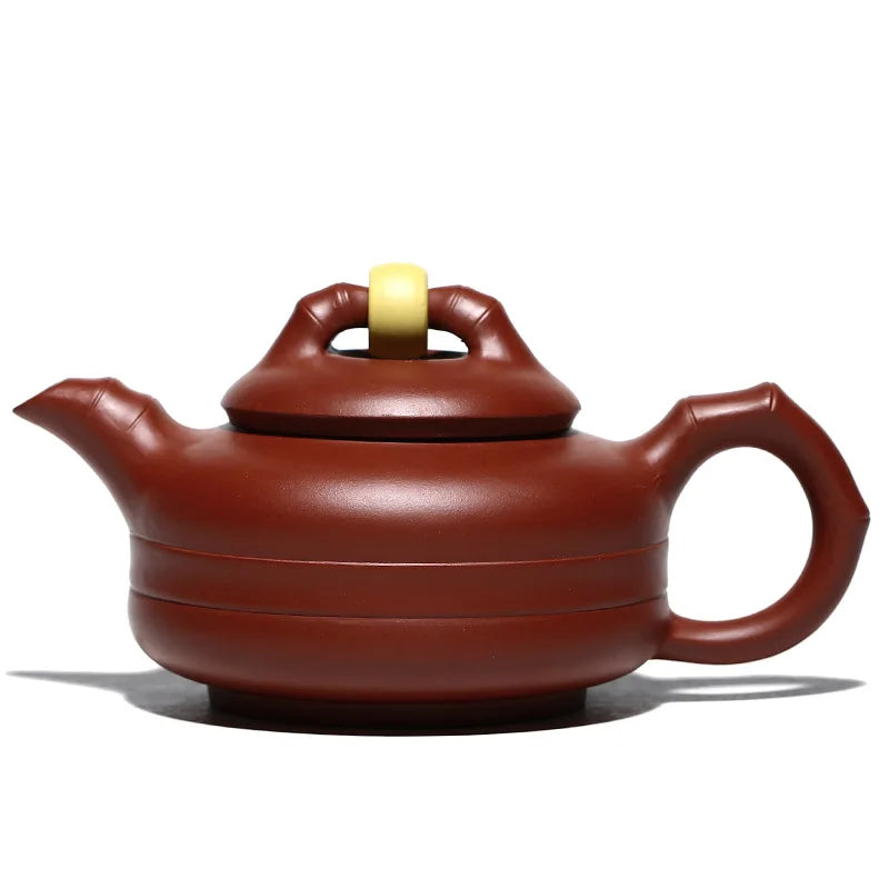 Authentic Yixing Purple Clay Teapot Famous Handmade Boutique Small Capacity Tea Pot Kettle Chinese Zisha Kungfu Tea Set 260ml