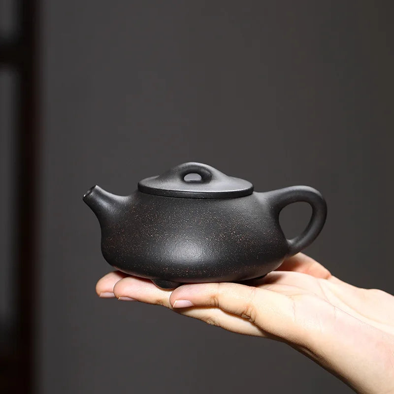 Authentic Yixing Purple Clay Teapot Famous Handmade Xishi Dahongpao Tea Pot Chinese Zisha Kuangfu Tea Set Gifts 180ml