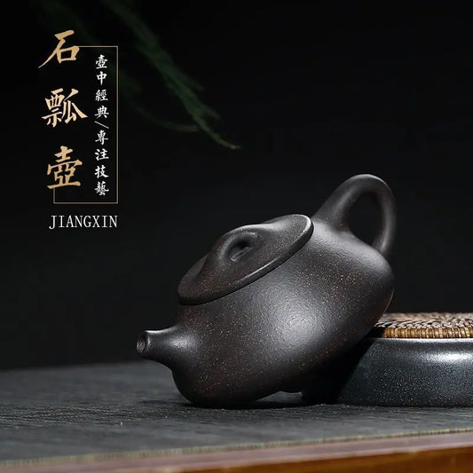 Authentic Yixing Purple Clay Teapot Famous Handmade Xishi Dahongpao Tea Pot Chinese Zisha Kuangfu Tea Set Gifts 180ml