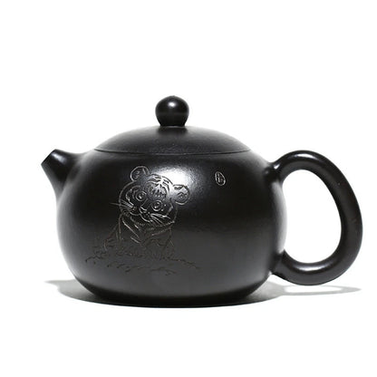 Authentic Yixing Purple Clay Teapot Famous Handmade Xishi Dahongpao Tea Pot  Chinese Zisha Kuangfu Tea Set Gifts 200ml