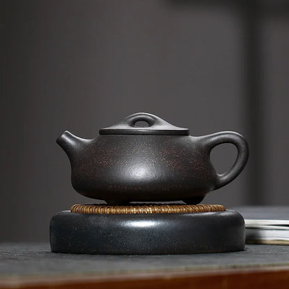 Authentic Yixing Purple Clay Teapot Famous Handmade Xishi Dahongpao Tea Pot Chinese Zisha Kuangfu Tea Set Gifts 180ml