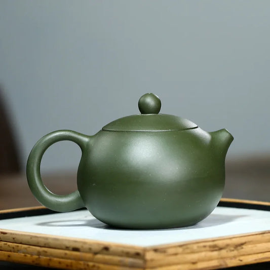 Authentic Yixing Purple Clay Teapot, Green Clay Teapot, Dahongpao Filter Pot, Handmade Tea Set, Purple Clay, Customized 220ml