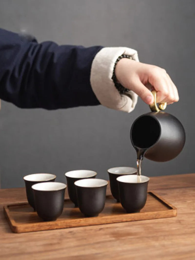 Automatic Household Tea Set, Lazy Tea Infuser, Kung Fu Tea Set, Gift Box