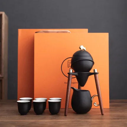 Automatic Household Tea Set, Lazy Tea Infuser, Kung Fu Tea Set, Gift Box