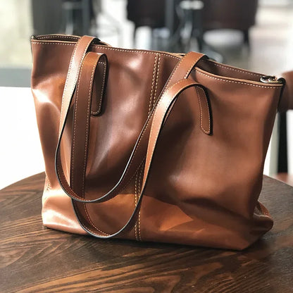 Autumn Winter Large Capacity Tote Women Shoulder Bags Simple Commuter All-match Purses Versatile Practical Luxury Bolsos Mujer