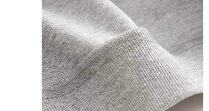 Autumn and winter Women black and Gray Long sleeved Pullover