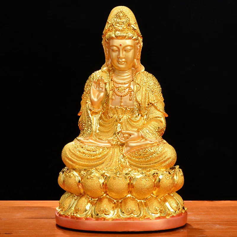 Avalokitesvara Bodhisattva Decorations Avalokitesvara Buddha Statue  Avalokitesvara Company Store Opening Gifts