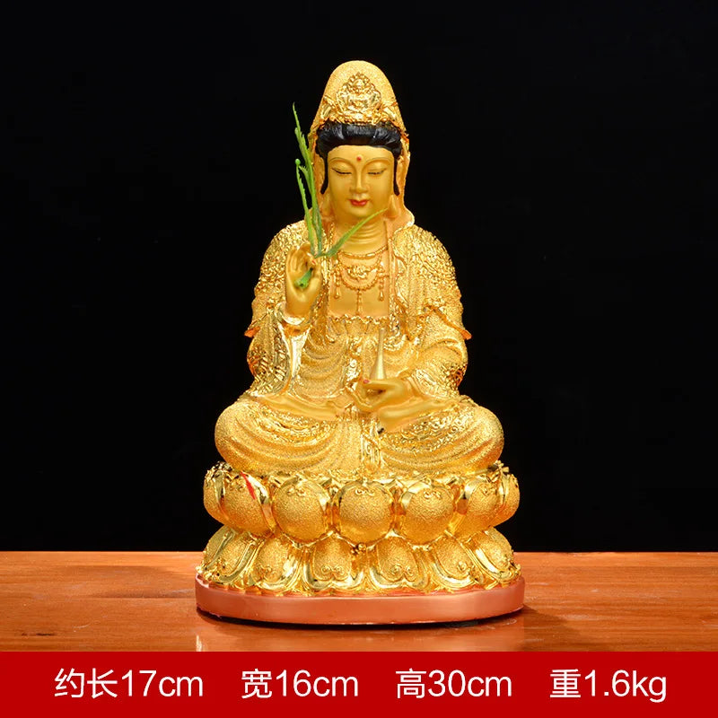 Avalokitesvara Bodhisattva Decorations Avalokitesvara Buddha Statue  Avalokitesvara Company Store Opening Gifts