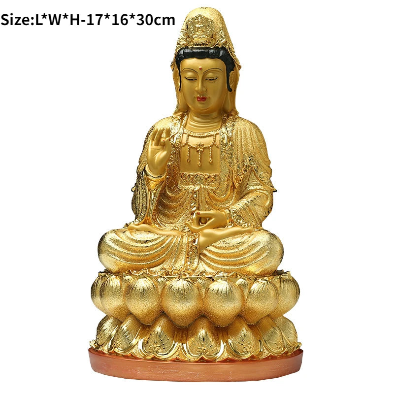 Avalokitesvara Bodhisattva Decorations Avalokitesvara Buddha Statue  Avalokitesvara Company Store Opening Gifts