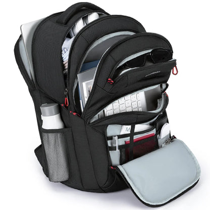 BAGSMART 40L Travel Backpack for Men 17.3 Inch Laptop Bookbag with USB Charging Port Waterproof Backpack Cabin Max 55x40x20