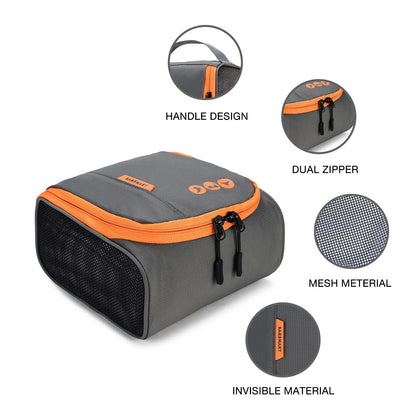 BAGSMART 6Pcs Lightweight Travel Organizer for Men Luggage Packing Cubes for Suitcases Wire Frame Suitcase Organizers for Women