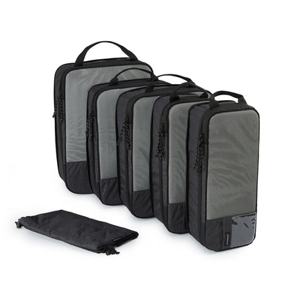 BAGSMART Compression Packing Cubes Men's Travel Suitcase Expandable Packing Organizers for Women Carry on Luggage Travel pouch