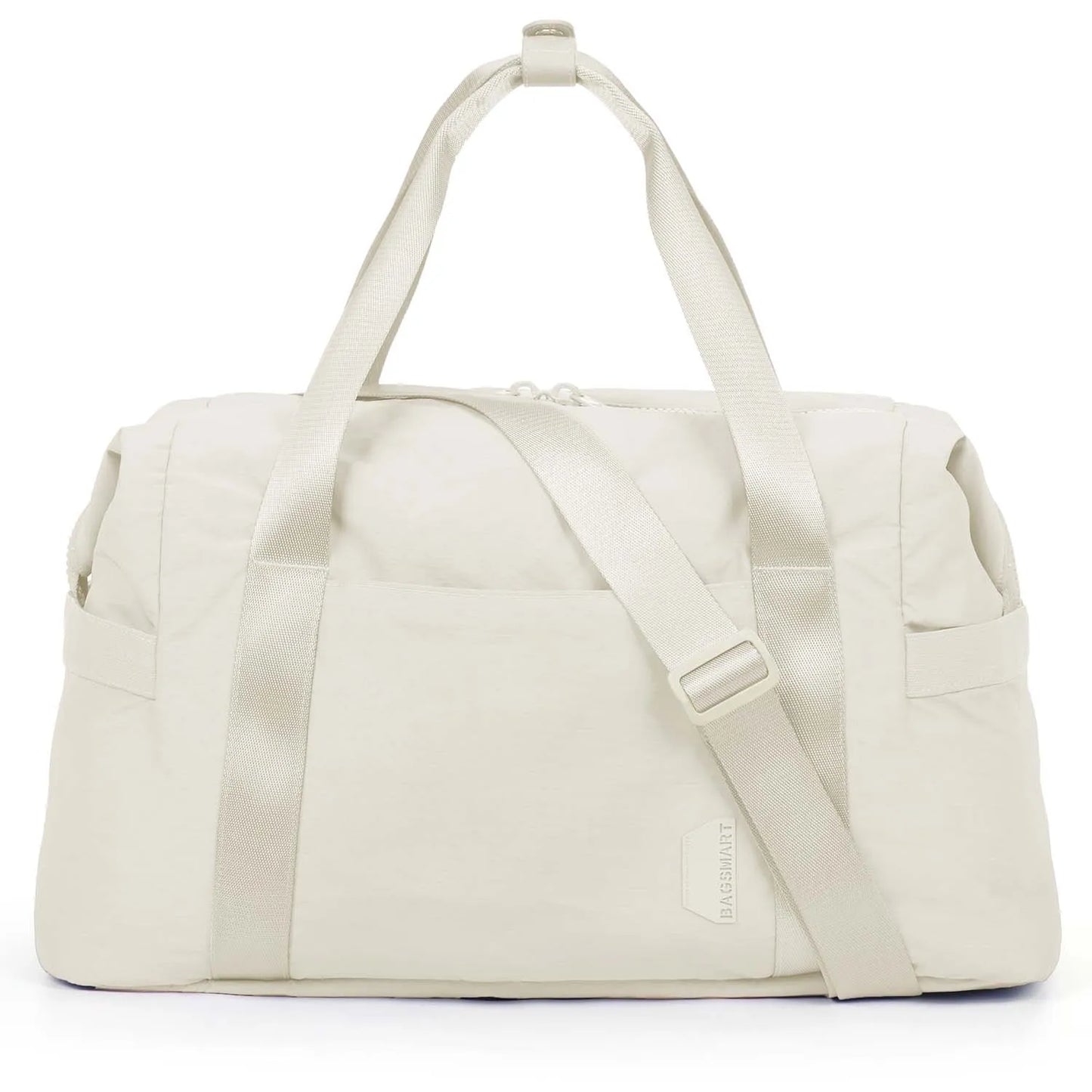 BAGSMART Gym Bag for Women Carry on Weekender Overnight Bag Travel Duffel Bags with Trolley Sleeve Tote Bag Workout Dance Bag
