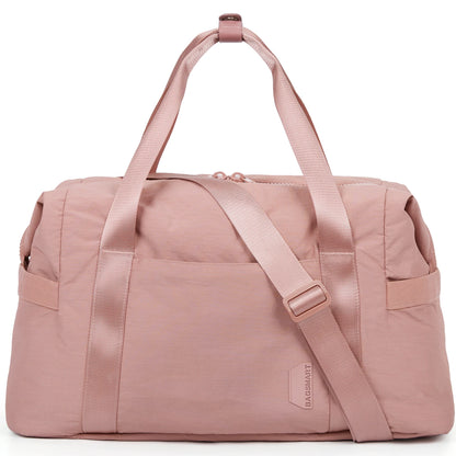 BAGSMART Gym Bag for Women Carry on Weekender Overnight Bag Travel Duffel Bags with Trolley Sleeve Tote Bag Workout Dance Bag