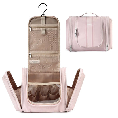 BAGSMART Hanging Toiletry Bag for Women Travel Toiletries Storage Bag With Hook Men Travel Waterproof Storage Bag Toiletries