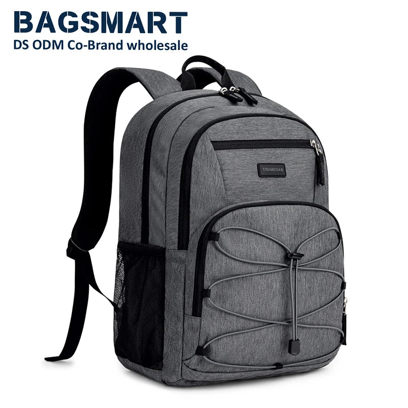 BAGSMART Men's Backpack 14 15.6 inch Laptop Backpack Bag for Women School Bag Backpack Male Travel Bag Mochila