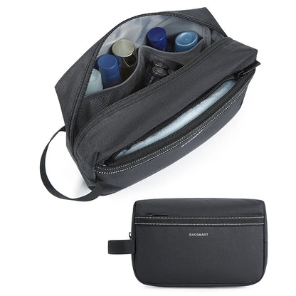 BAGSMART Toiletry Bag for Men Cosmetic Bag Dopp Kit with Large Capacity Waterproof Shower Bag for Travel Essentials Makeup Bag