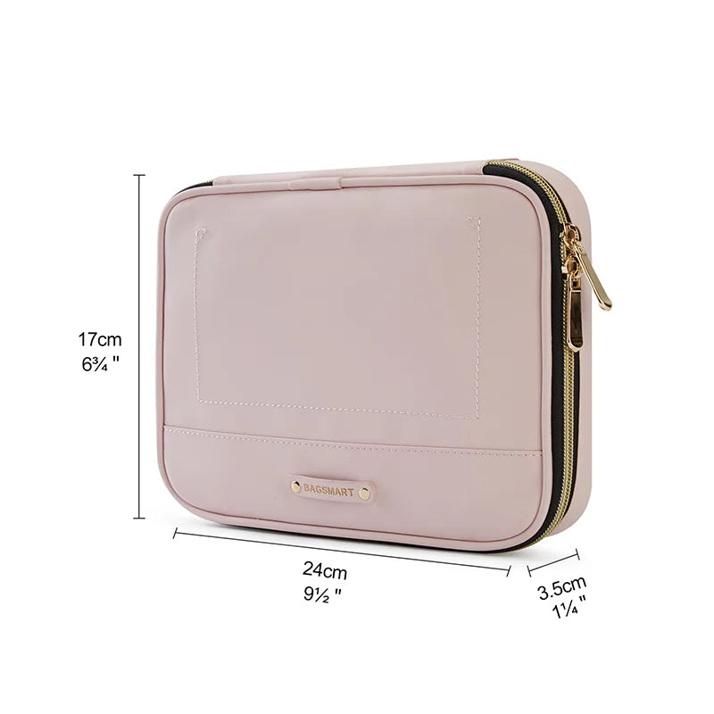 BAGSMART Travel Cable Storage Multi-Function Digital Storage Bag Business Gadget Organizer Digital Pouch Ipad Earphone Charge