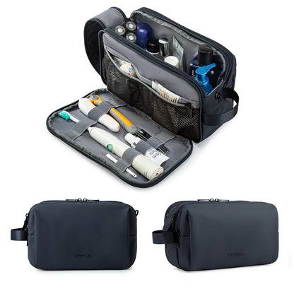BAGSMART Travel Cosmetic Bag Functional Hanging Zipper Makeup Case Necessaries Organizer Storage Pouch Toiletry Make Up Wash Bag