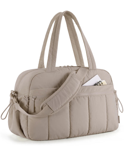 BAGSMART Travel Duffel Bag Gym Bag for Women with Wet Pocket Carry on Weekender Bags for Women Waterproof Workout Bag Sports