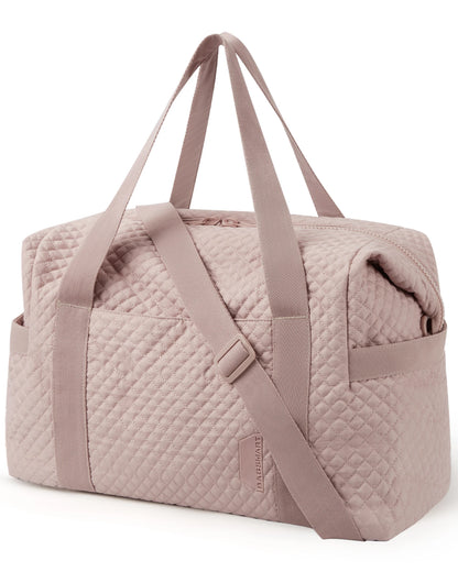 BAGSMART Travel Duffle bag Travel Sport Duffle Bag Carry On Bag Large Overnight Bag for Women