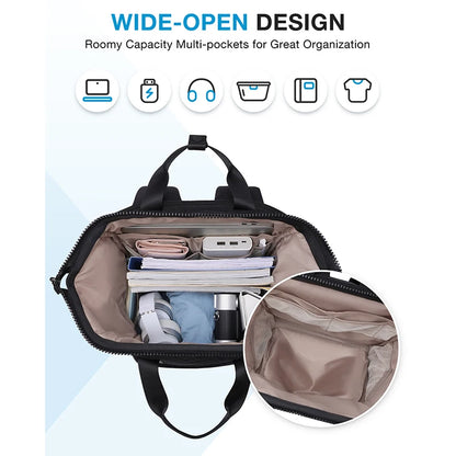 BAGSMART Women Thermal Backpack for Men Traveling Backpacks for Food Organizer Insulated Cool Backpack for Picnic Meal Bag