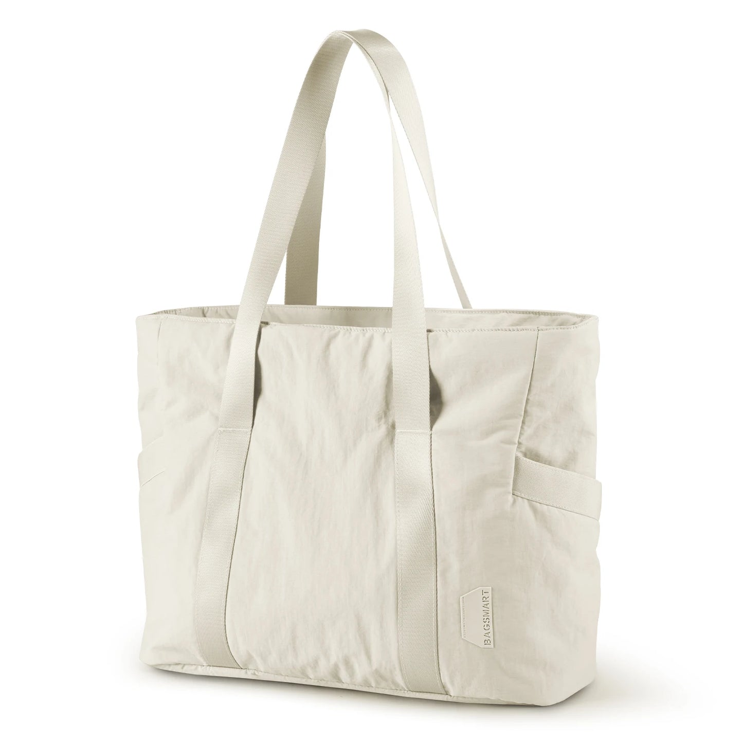 BAGSMART Women Tote Bag University Large Shoulder Bag Nylon Handle Handbag Casual Women Handbag Big Carry Shopper Bag
