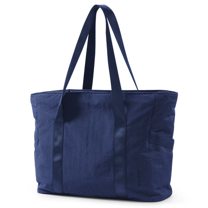 BAGSMART Women Tote Bag University Large Shoulder Bag Nylon Handle Handbag Casual Women Handbag Big Carry Shopper Bag
