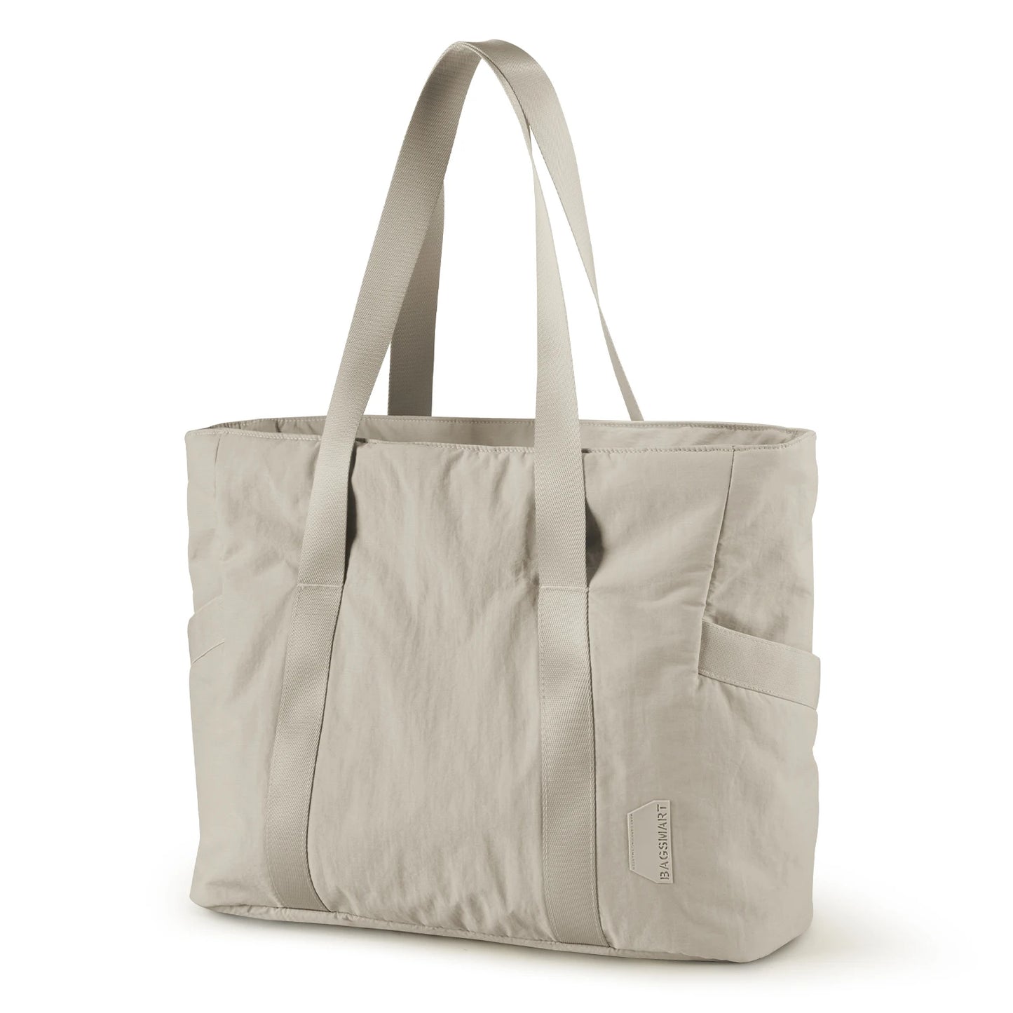 BAGSMART Women Tote Bag University Large Shoulder Bag Nylon Handle Handbag Casual Women Handbag Big Carry Shopper Bag