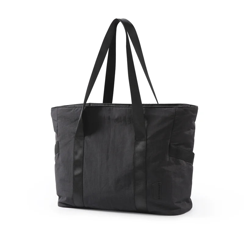 BAGSMART Women Tote Bag University Large Shoulder Bag Nylon Handle Handbag Casual Women Handbag Big Carry Shopper Bag