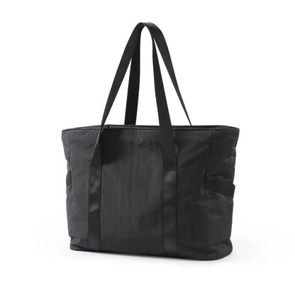 BAGSMART Women Tote Bag University Large Shoulder Bag Nylon Handle Handbag Casual Women Handbag Big Carry Shopper Bag