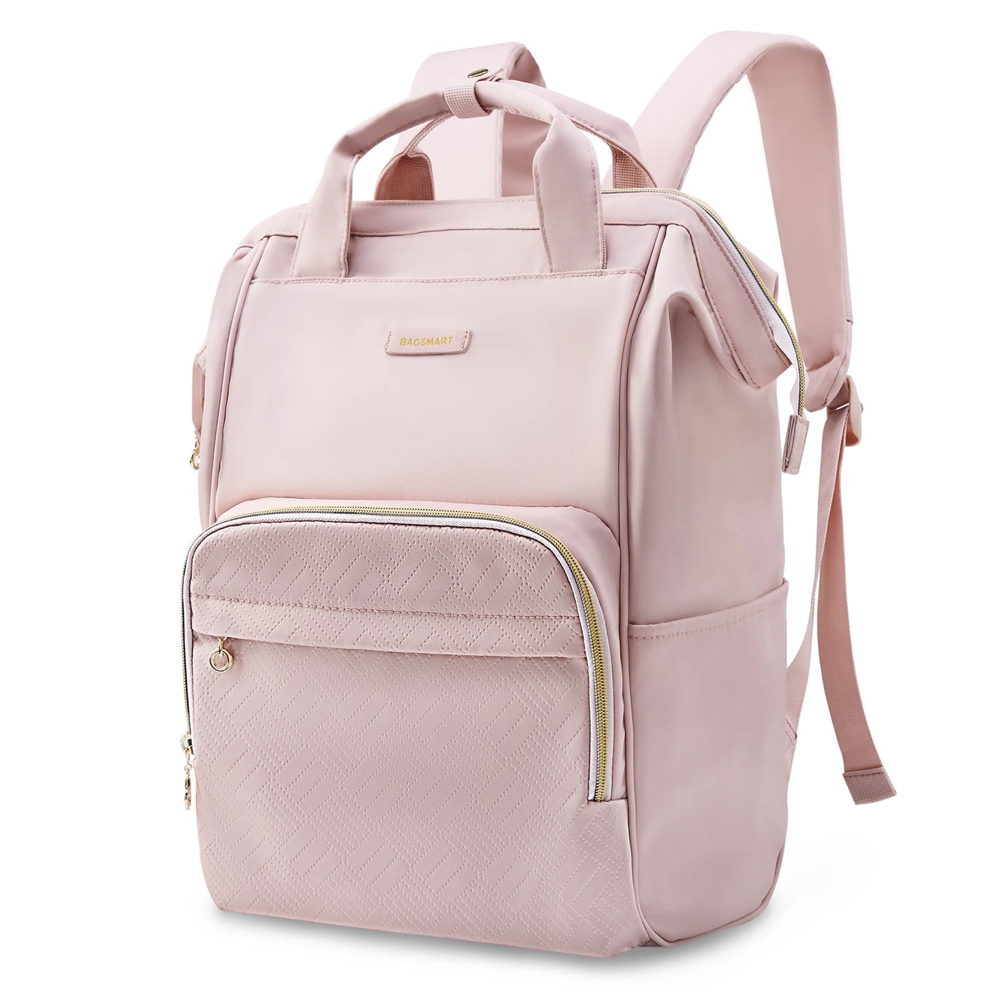 BAGSMART Women's Travel Backpack Large Capacity Wide Open Business 15.6 inch Notebook Laptop Backpack Bags  Feminina Mochila 50l