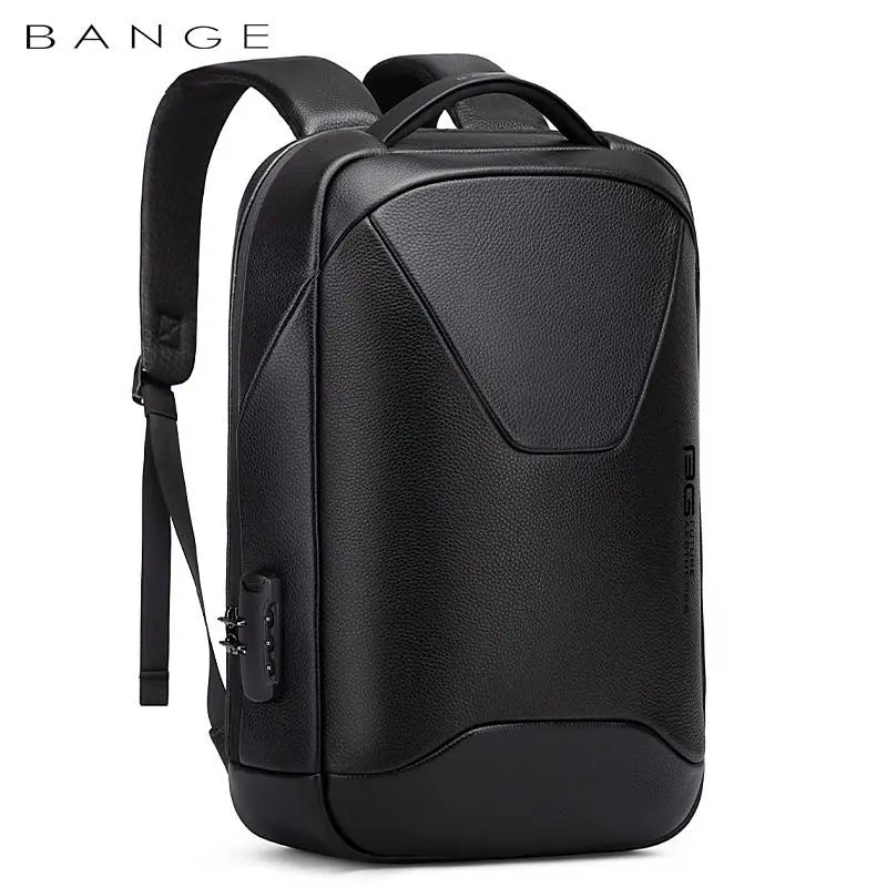 BANGE 15.6 Inch Men Anti Theft Waterproof Laptop Backpack  Daily Work Business Backpack School back pack mochila for Male