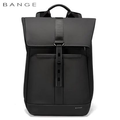 BANGE 15.6 inch laptop cabin backpack Men waterproof multi compartment travel bag Black backpack suitable for men and women