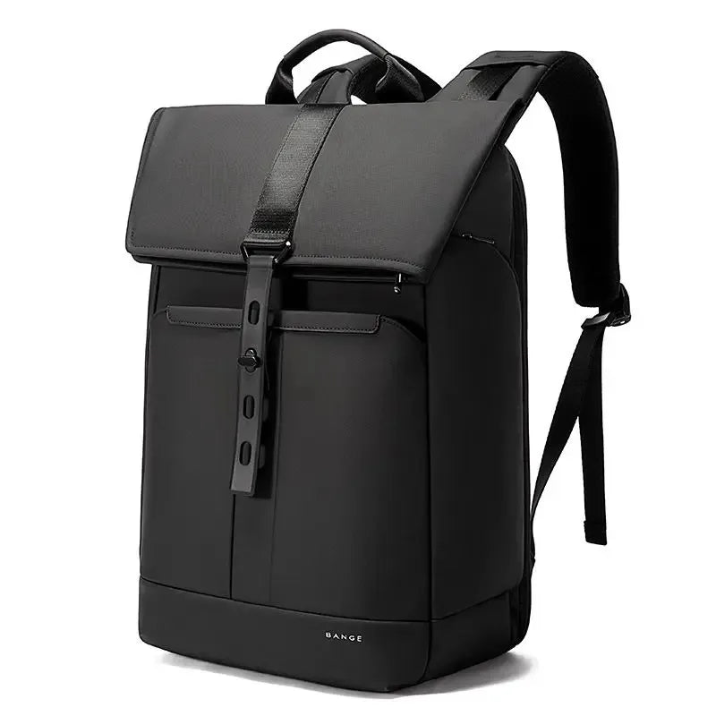 BANGE 15.6 inch laptop cabin backpack Men waterproof multi compartment travel bag Black backpack suitable for men and women