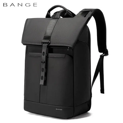 BANGE 15.6 inch laptop cabin backpack Men waterproof multi compartment travel bag Black backpack suitable for men and women