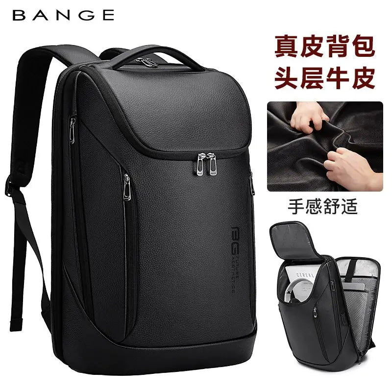 BANGE  17 Computer Bag  Anti Theft Waterproof Laptop BackpackTravel Business Hiking Backpacks School Back Pack Mochila For Men