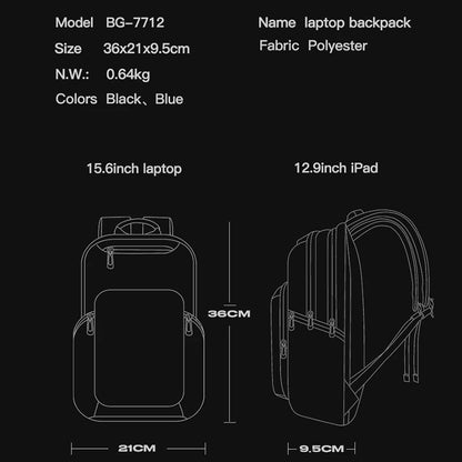 BANGE 2024 New Backpack Men Business Large Fashion Backpack School Expandable USB Bag Capacity15.6 Laptop Backpack Waterproof