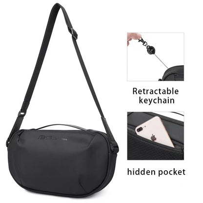 BANGE  Anti-theft Multifunction Crossbody Bag Shoulder Messenger Bags Male Waterproof Short Trip Chest Bag Pack for Women