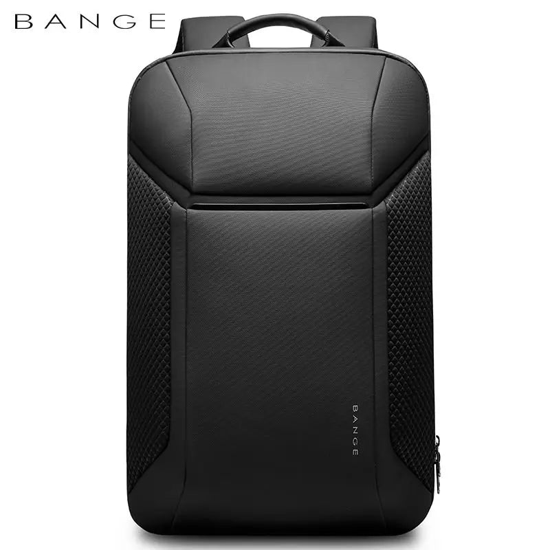 BANGE Backpack 47x30x12 cabin Men's Backpack Large Capacity Simple Style Backpack Surface Waterproof with USB Charging Port