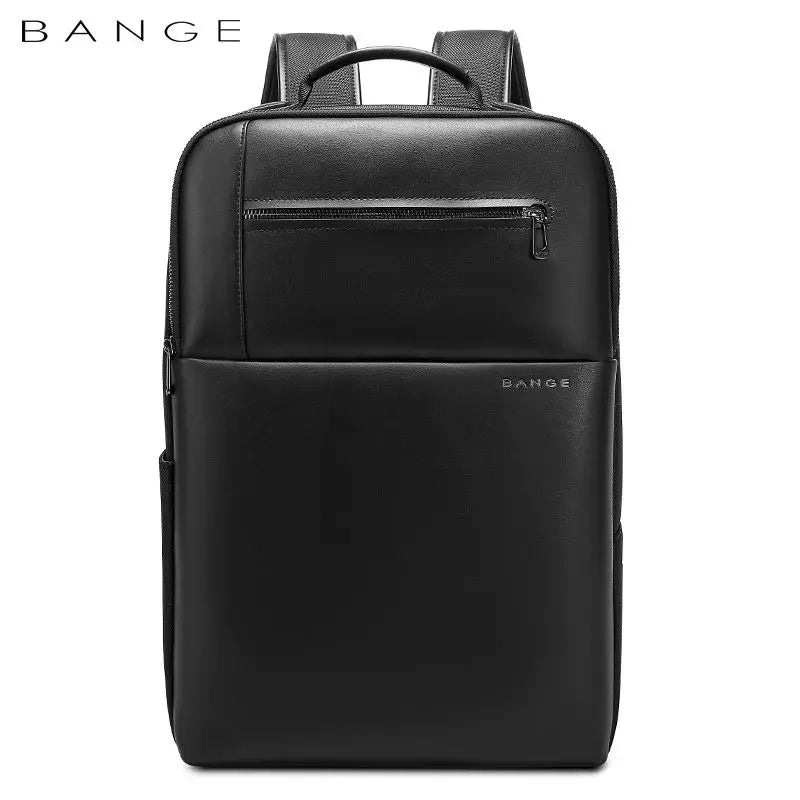 BANGE Business Backpack Men Fashion 15.6 in Laptop Backpack Work Man Bag Unisex Black Male Backpack Mochila Waterproof
