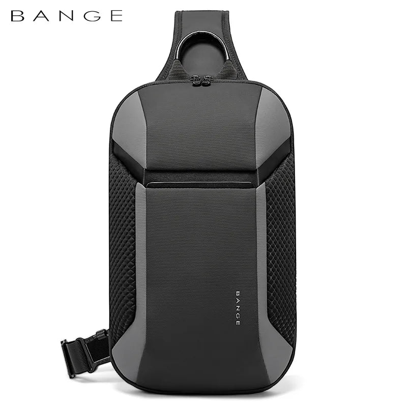 BANGE Chest Bag Men Multifunction Crossbody Bag Male Shoulder Messenger Bags Male Waterproof Short Trip Pack