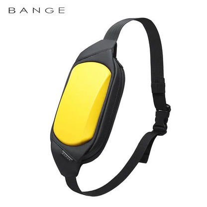 BANGE Chest Bag Multifunction Crossbody Shoulder Messenger Bags Lightweight Anti-Theft Anti-stain Waterproof Short Trip Pack