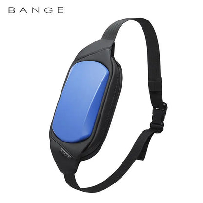 BANGE Chest Bag  Multifunction Crossbody Shoulder Messenger Bags Lightweight Anti-Theft Anti-stain Waterproof Short Trip Pack